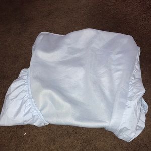 Breathable baby crib sheet